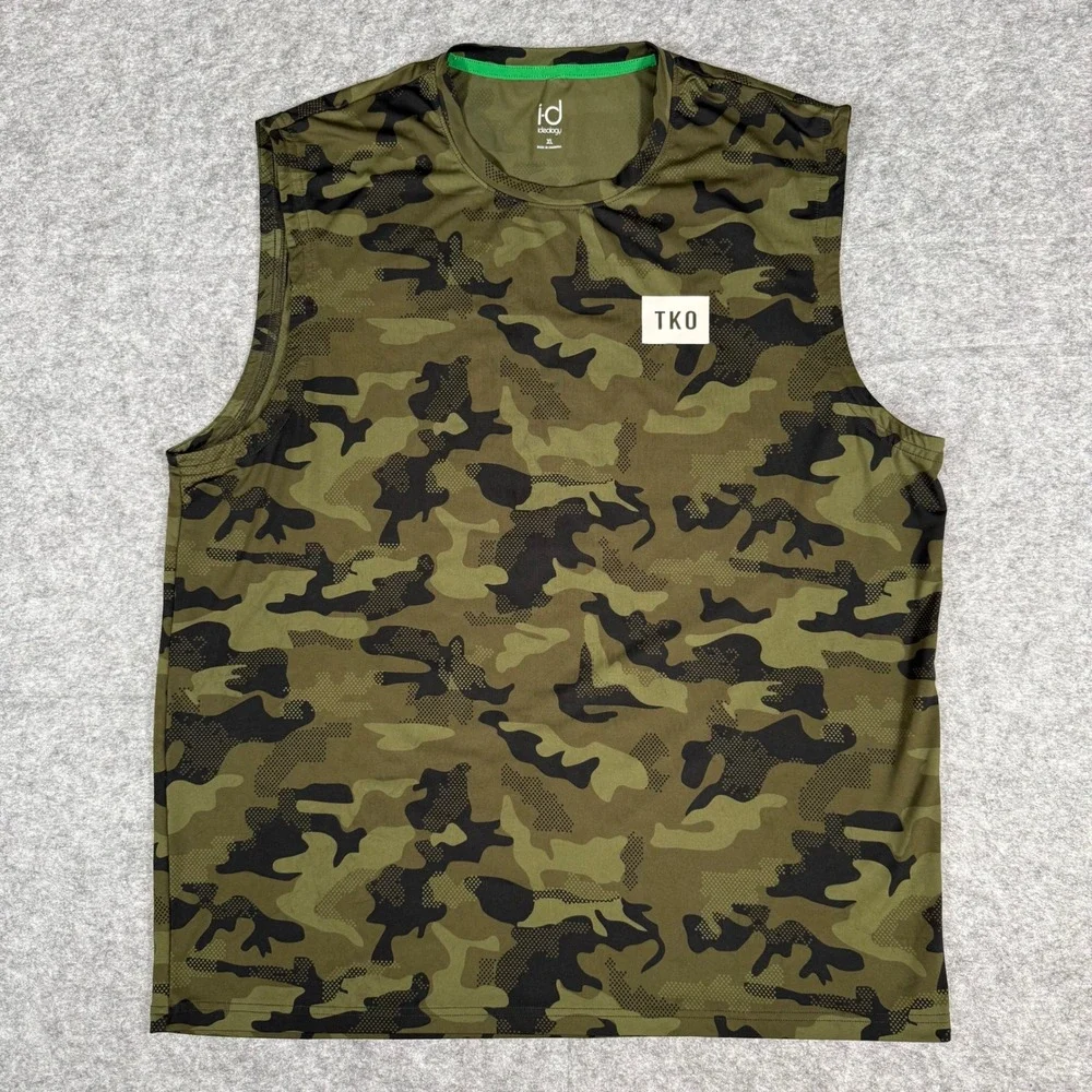 Ideology Men's XL Camouflage Sleeveless Athletic Tank Top‎ TKO - Picture 2 of 6